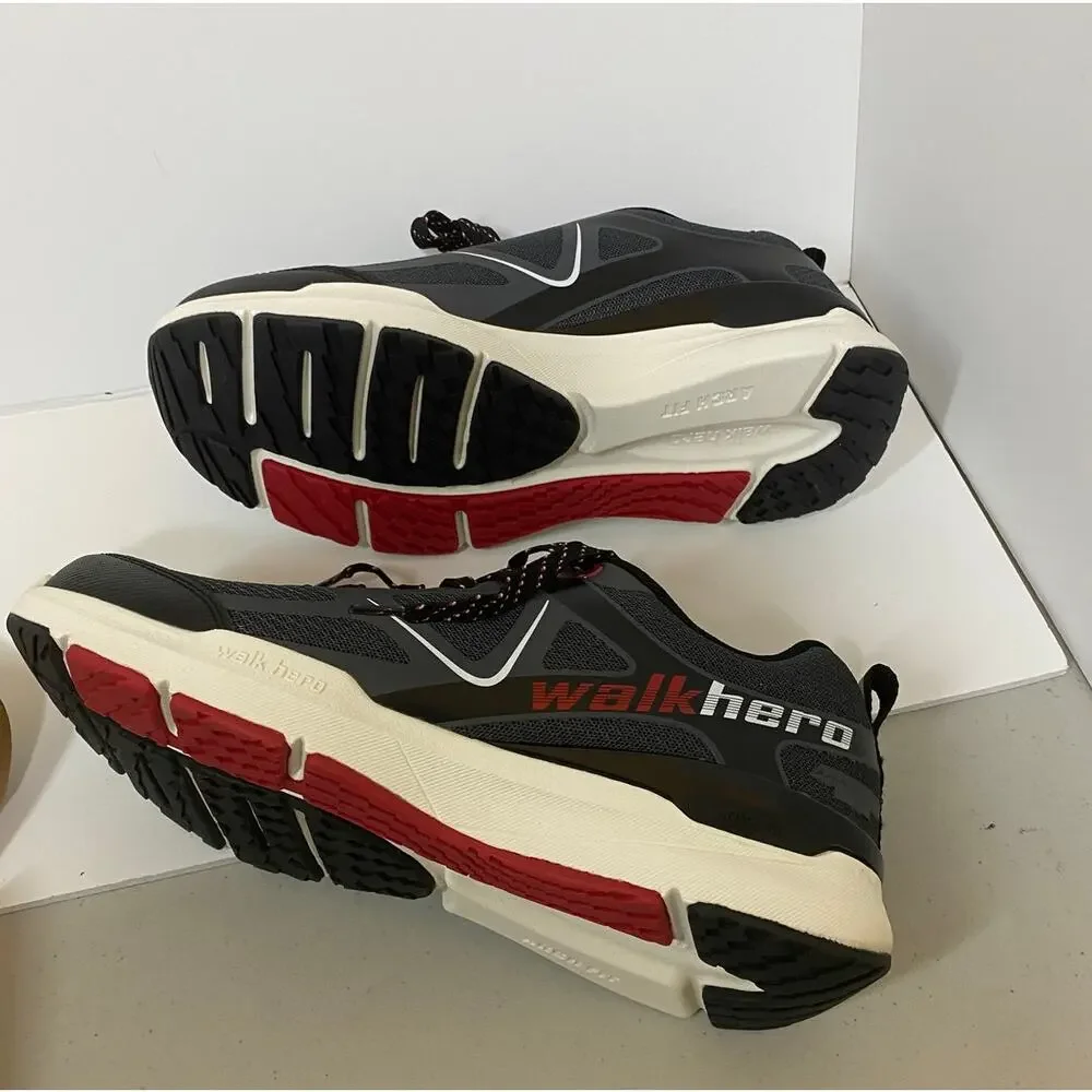 Walk Hero Arch Support Wide Tow Box Shoes Men's Sz 8 NEW